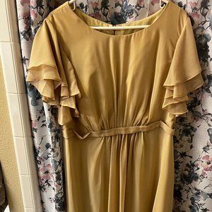 Tan Formal Dress